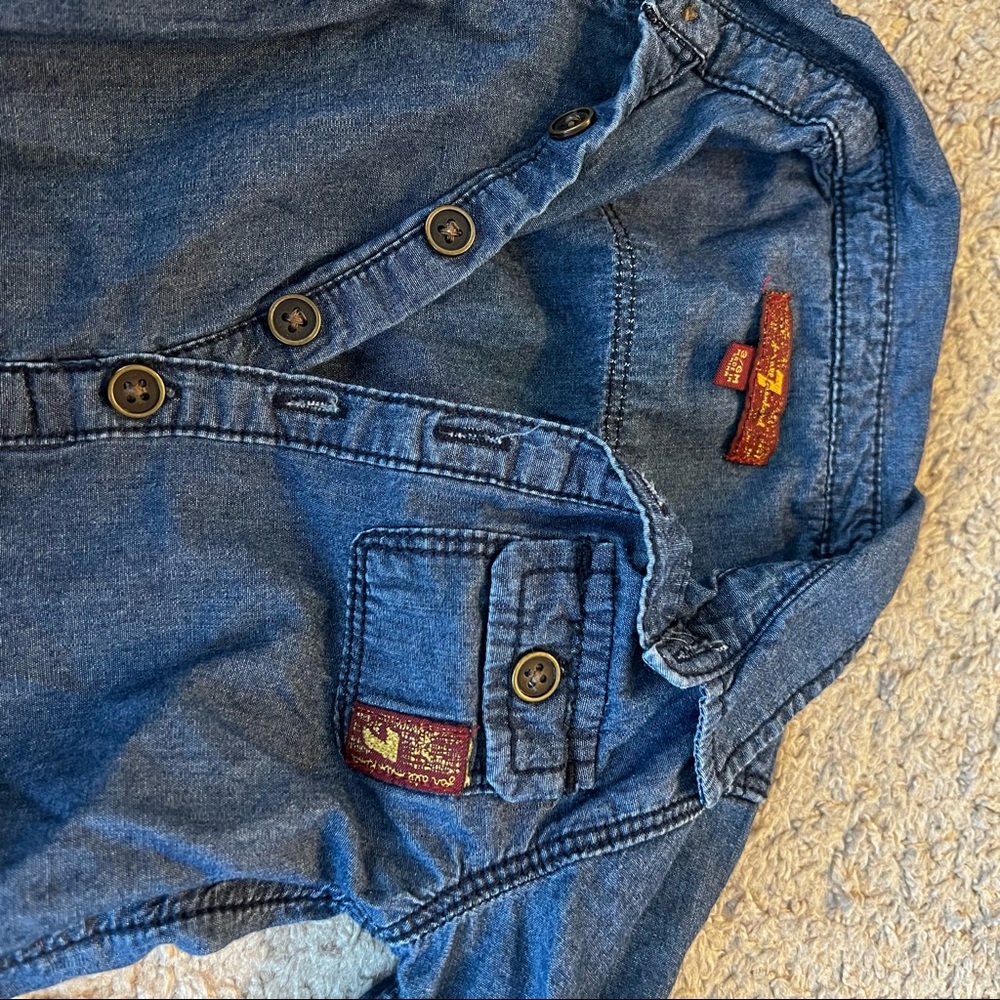 7 for all mankind 3-6 months jumper
